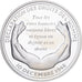 Francia, medaglia, Déclaration des Droits de l'Homme, Argento, FDC