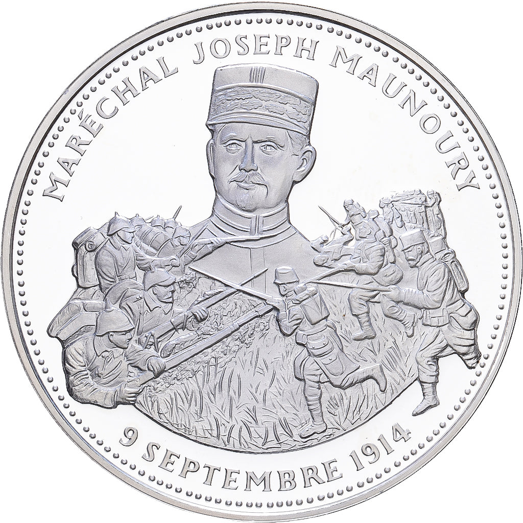 Francia, medaglia, Maréchal Maunoury, Argento, FDC