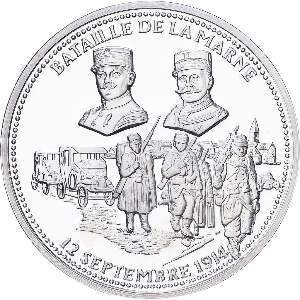 Francia, medaglia, Centenaire de la Première Guerre Mondiale, Bataille de la
