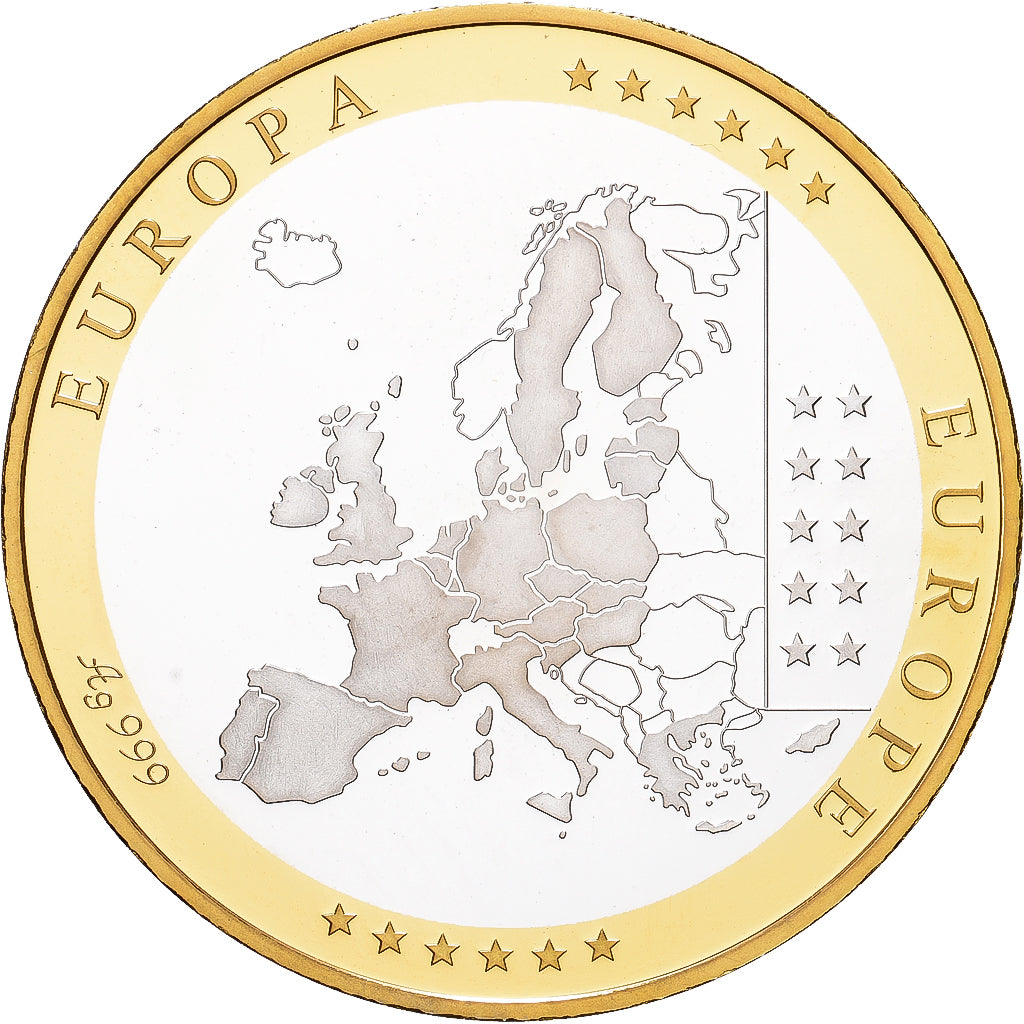 Slowenien, Medaille, Europa, Silber, STGL
