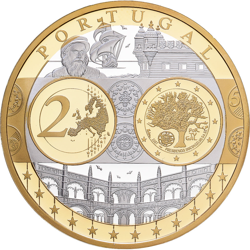 Portugal, Medal, Europa, Silver, MS(65-70)
