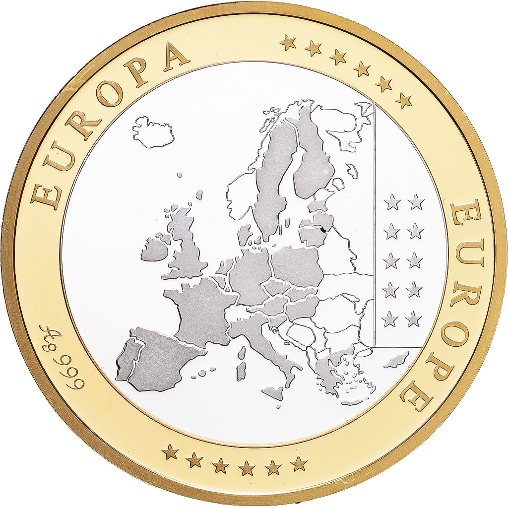 Portugal, Medal, Europa, Silver, MS(65-70)