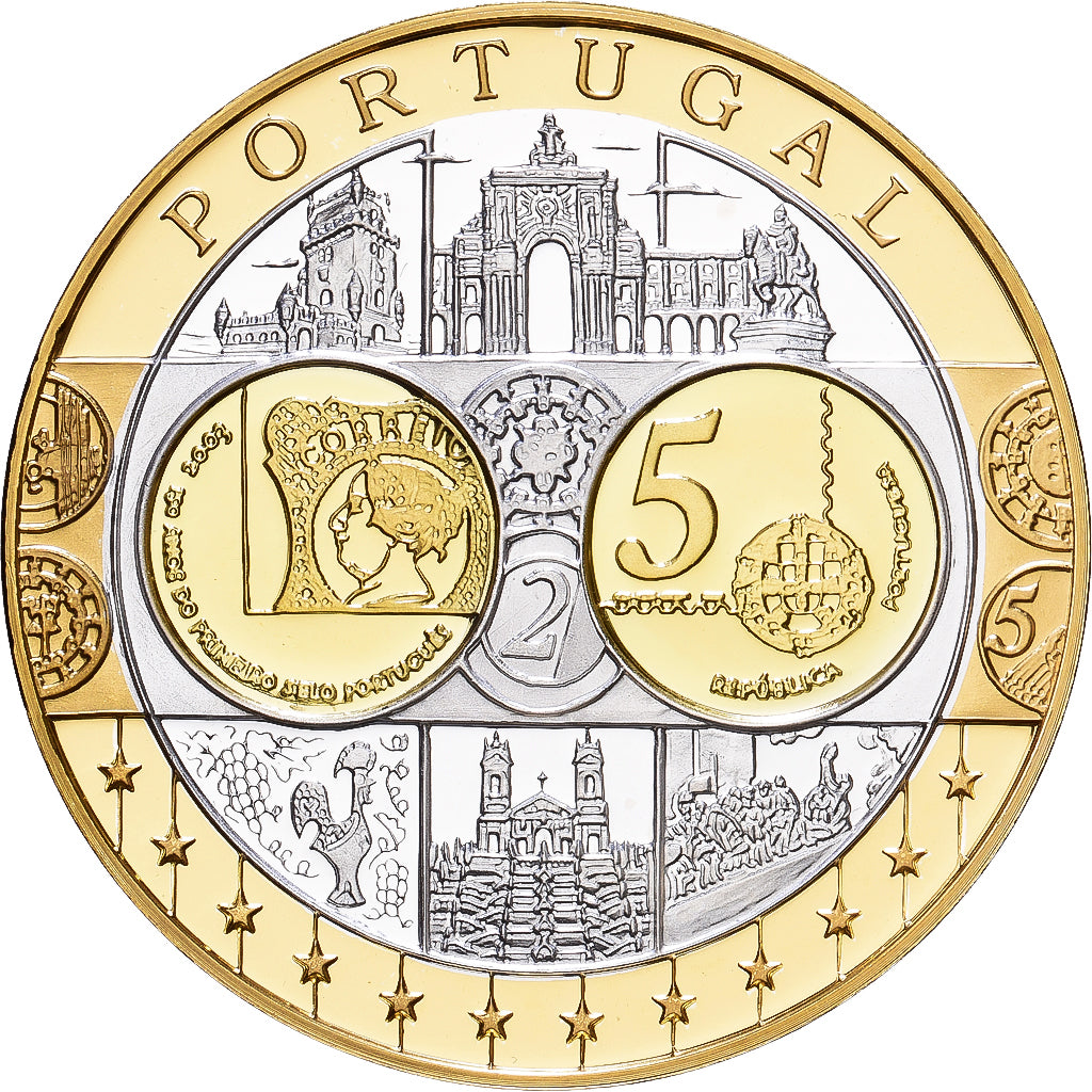 Portugal, medalha, Europa, Prata, MS(65-70)