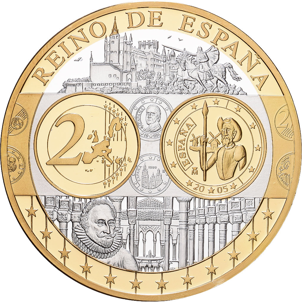 Spanien, Medaille, Europa, Silber, STGL