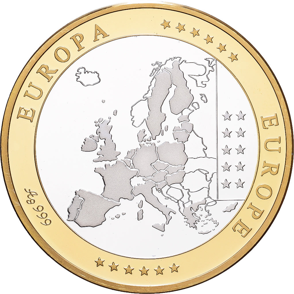 Spanien, Medaille, Europa, Silber, STGL