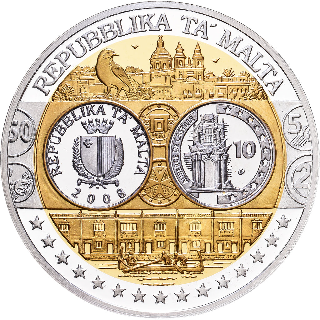 Malta, Medal, Europa, Silver, MS(65-70)