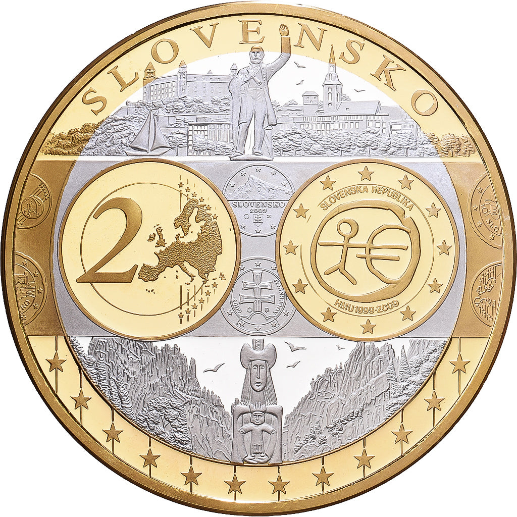 Slowakei, Medaille, Europa, Silber, STGL