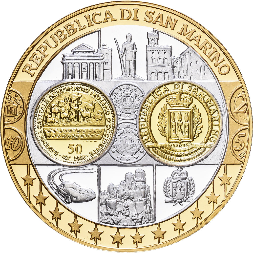 San Marino, Medal, Europa, Silver, MS(65-70)