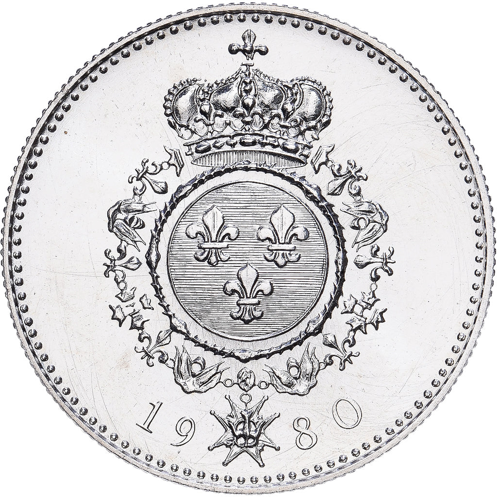 Frankreich, Medaille, Louis XIV, Roi de France et de Navarre, 1980, Silber, UNZ