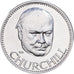 Frankreich, Medaille, Winston Churchill, 1984, Silber, UNZ