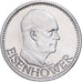 Frankreich, Medaille, General Dwight D. Eisenhower, 1984, Silber, UNZ