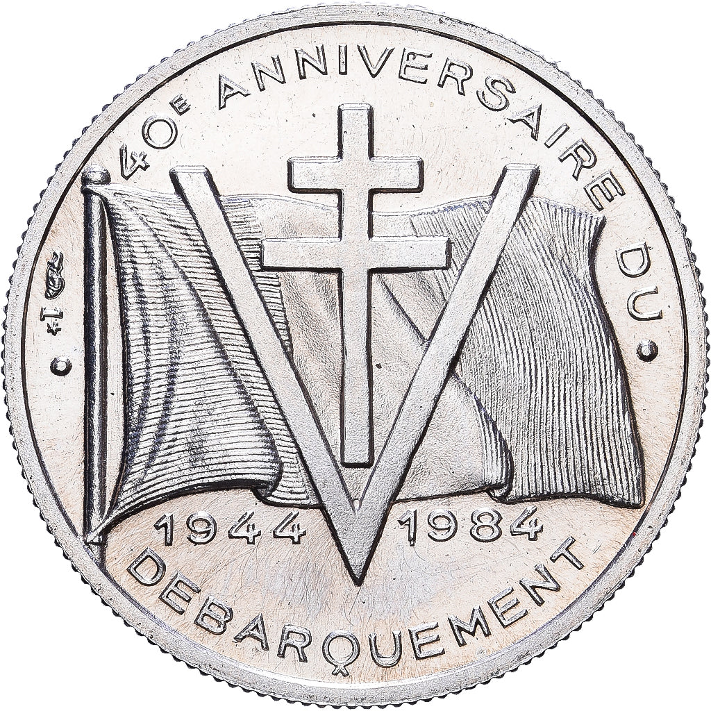 Frankreich, Medaille, Général De Gaulle, 1984, Silber, UNZ
