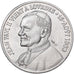 Francja, medal, Jean-Paul II à Lourdes, 1983, Srebro, MS(63)