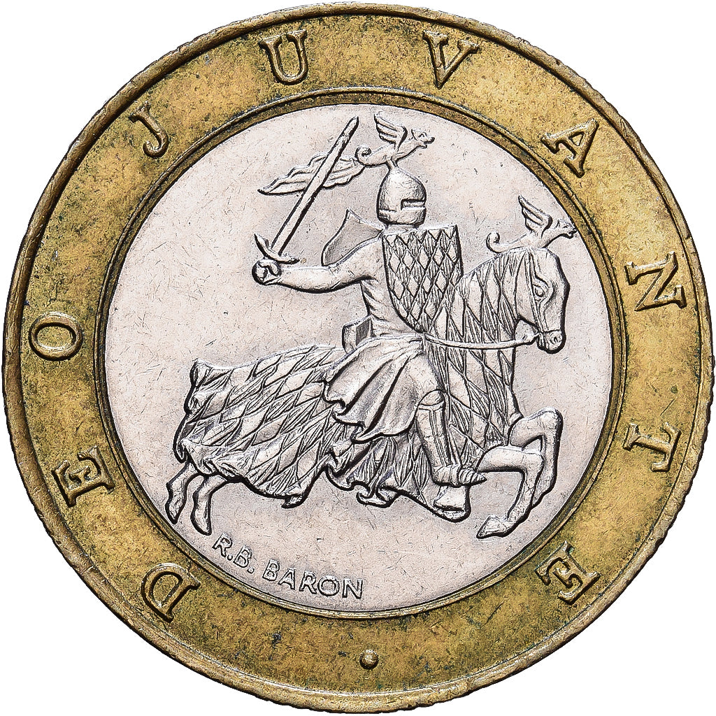 Mónaco, Rainier III, 10 Francs, 1997, Monnaie de Paris, Bimetálico, MBC