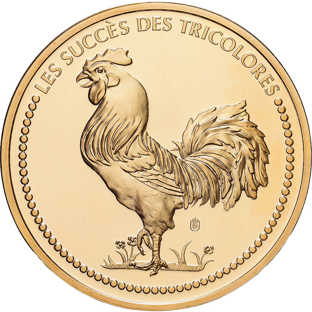 Frankreich, Medaille, La France Championne du Monde de Football, Moscou, 2018
