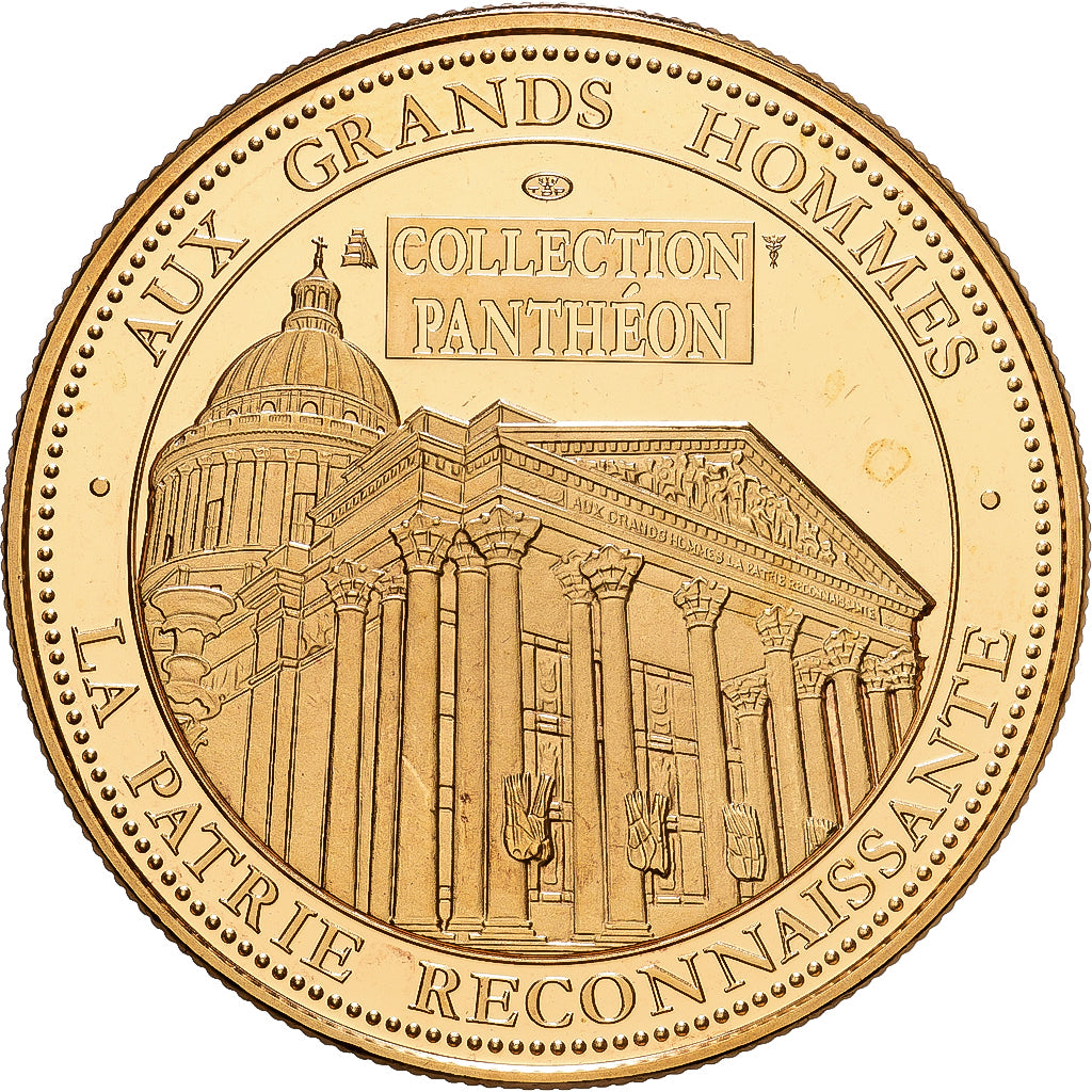 Francja, medal, Pierre et Marie Curie, Collection Panthéon, Stop miedzi, MS(64)