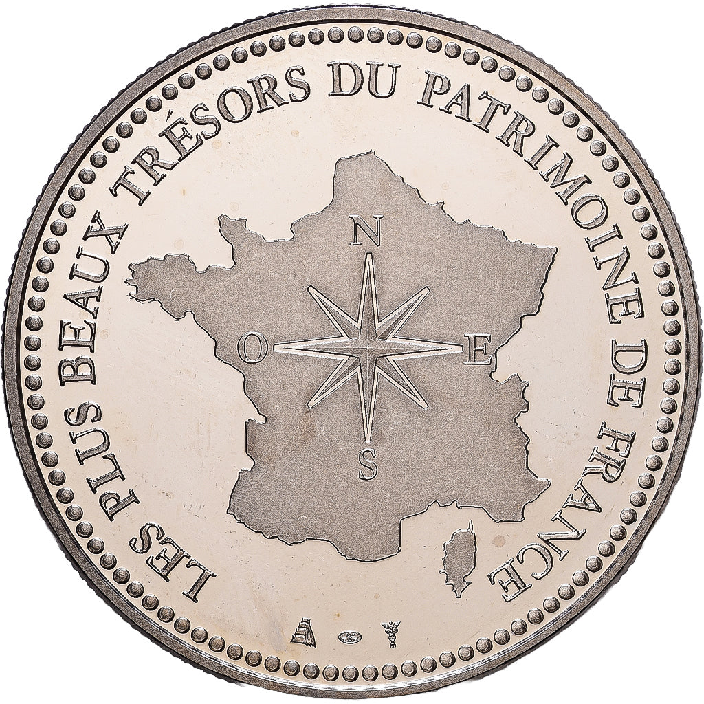 Frankreich, Medaille, Les plus beaux trésors du patrimoine de France, Mont