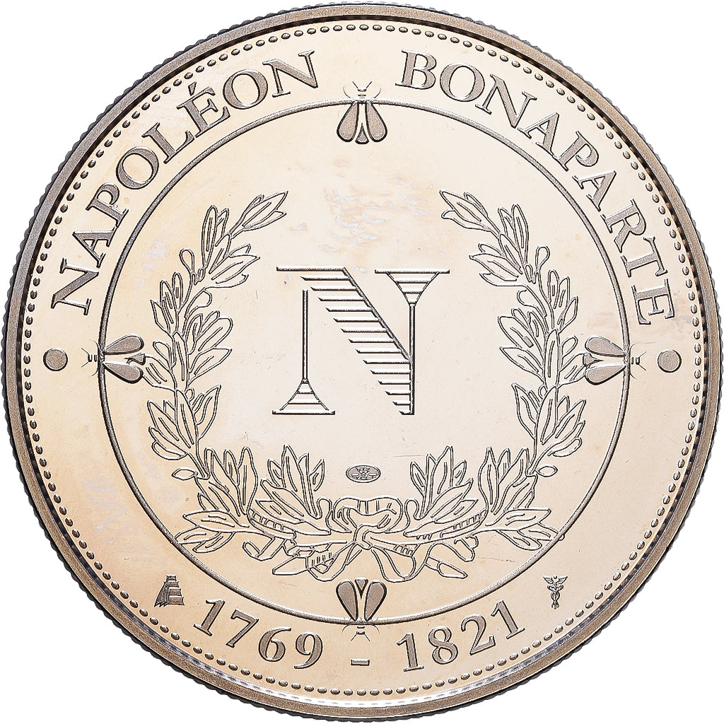 Francja, medal, Napoléon Bonaparte, Bataille du Pont d'Arcole, Miedź-Nikiel