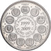 França, medalha, 10ème Anniversaire de l'Euro des 11, 2009, Cobre-níquel
