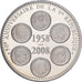 Francja, medal, 50 ème Anniversaire de la Vème République, 2008