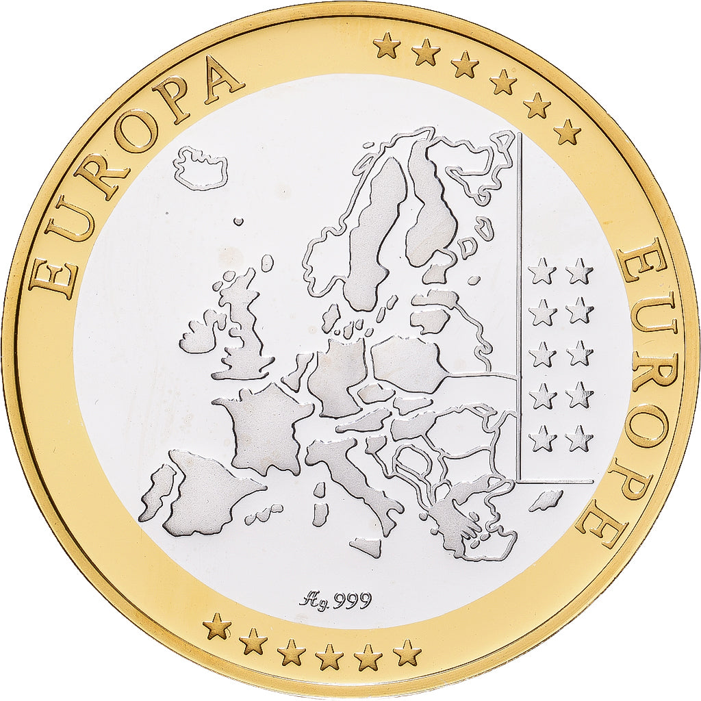 Frankreich, Medaille, Europa, Silber, STGL