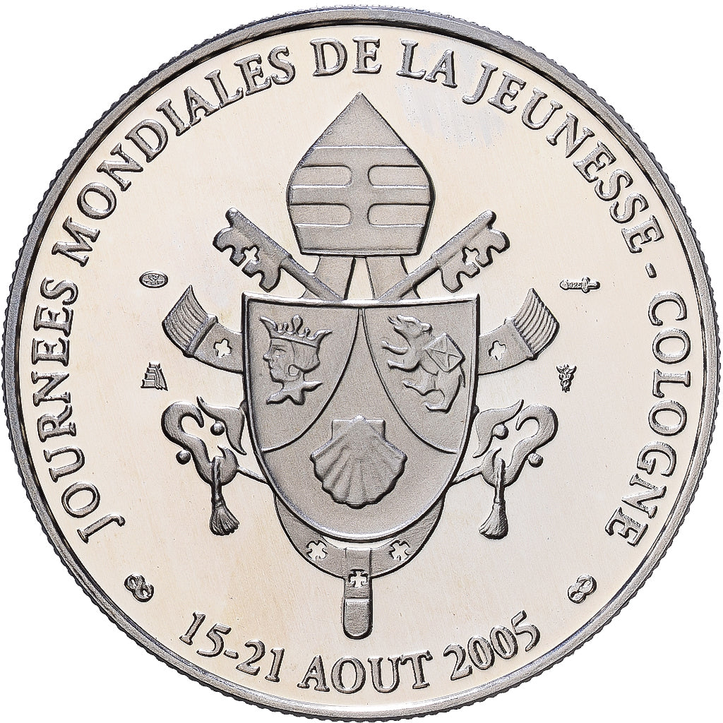 CIDADE DO VATICANO, medalha, Journées mondiales de la jeunesse, Cologne, 2005