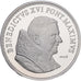 CIUDAD DEL VATICANO, medalla, Le Pape Benoit XVI, 2005, Plata, Prueba, FDC