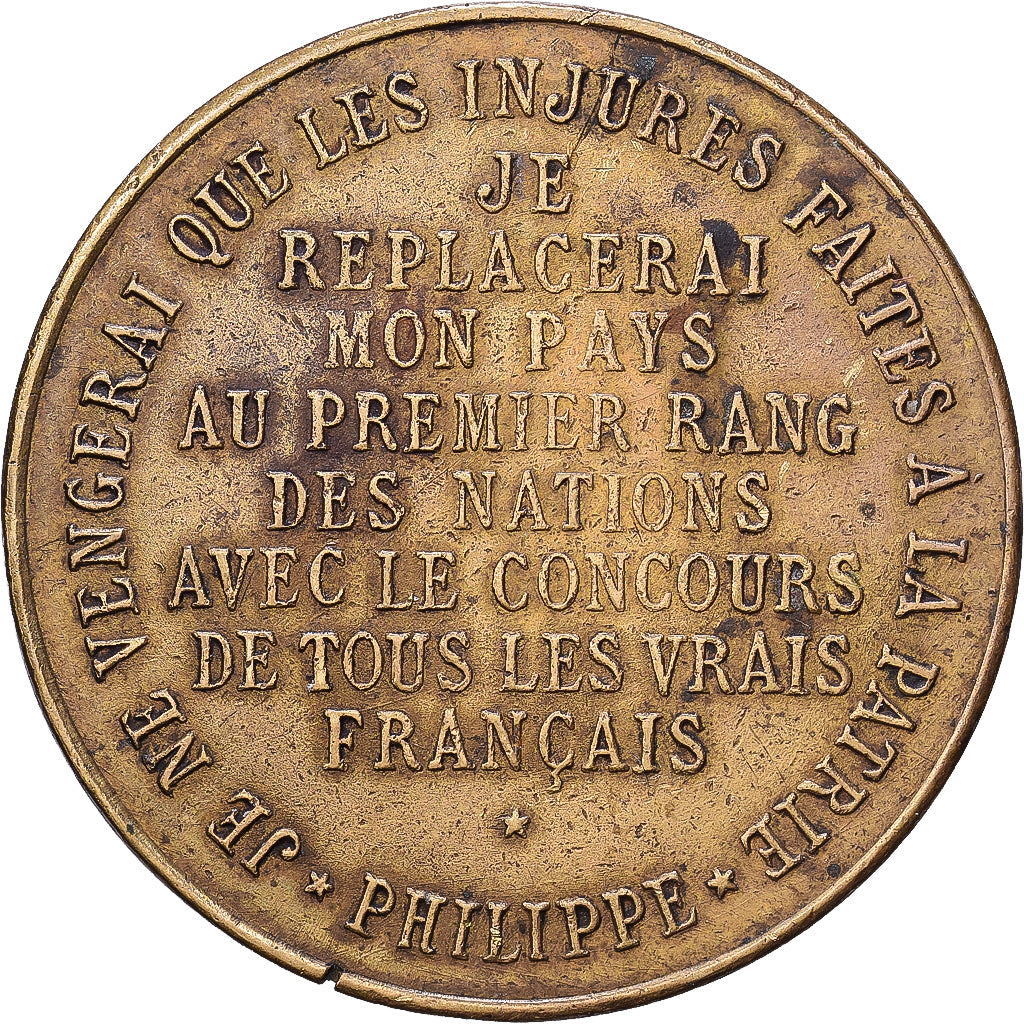 Frankrijk, Token, Philippe, Duc d'Orléans, 1900, Tin, ZF