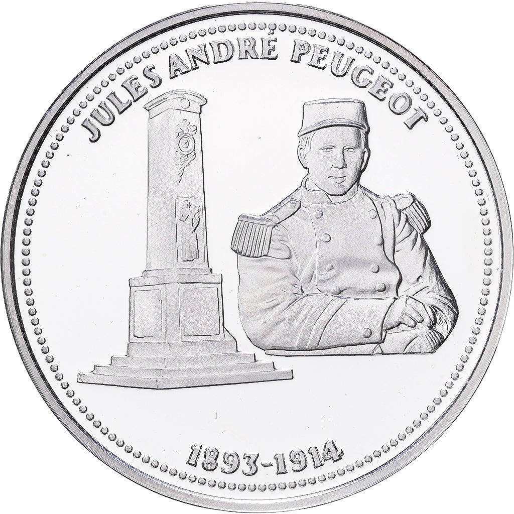 Frankreich, Medaille, Centenaire Première Guerre Mondiale, Jules-André