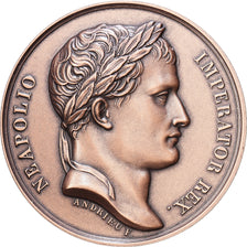 France, Medal, Napoléon Ier, Bataille d'Iena, Bronze, Denon, MS(63)
