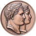 Francia, medaglia, Mariage de Napoléon Ier et Marie-Louise d'Autriche, Bronzo