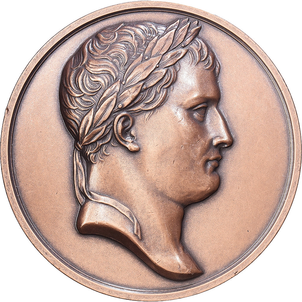 France, Medal, Mort de Napoléon Ier à Sainte Hélène, Bronze, Brenet