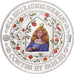 France, Medal, Contes et Fables, La Belle au Bois Dormant, Silver, MS(65-70)