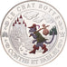 France, Medal, Contes et Fables, Le Chat Botté, Silver, MS(65-70)