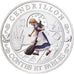 Francia, medalla, Contes et Fables, Cendrillon, Plata, FDC
