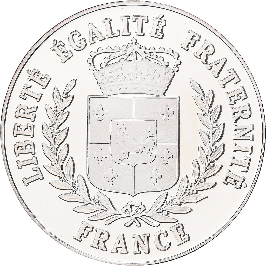 France, Medal, Contes et Fables, Le Petit Chaperon Rouge, Silver, MS(65-70)