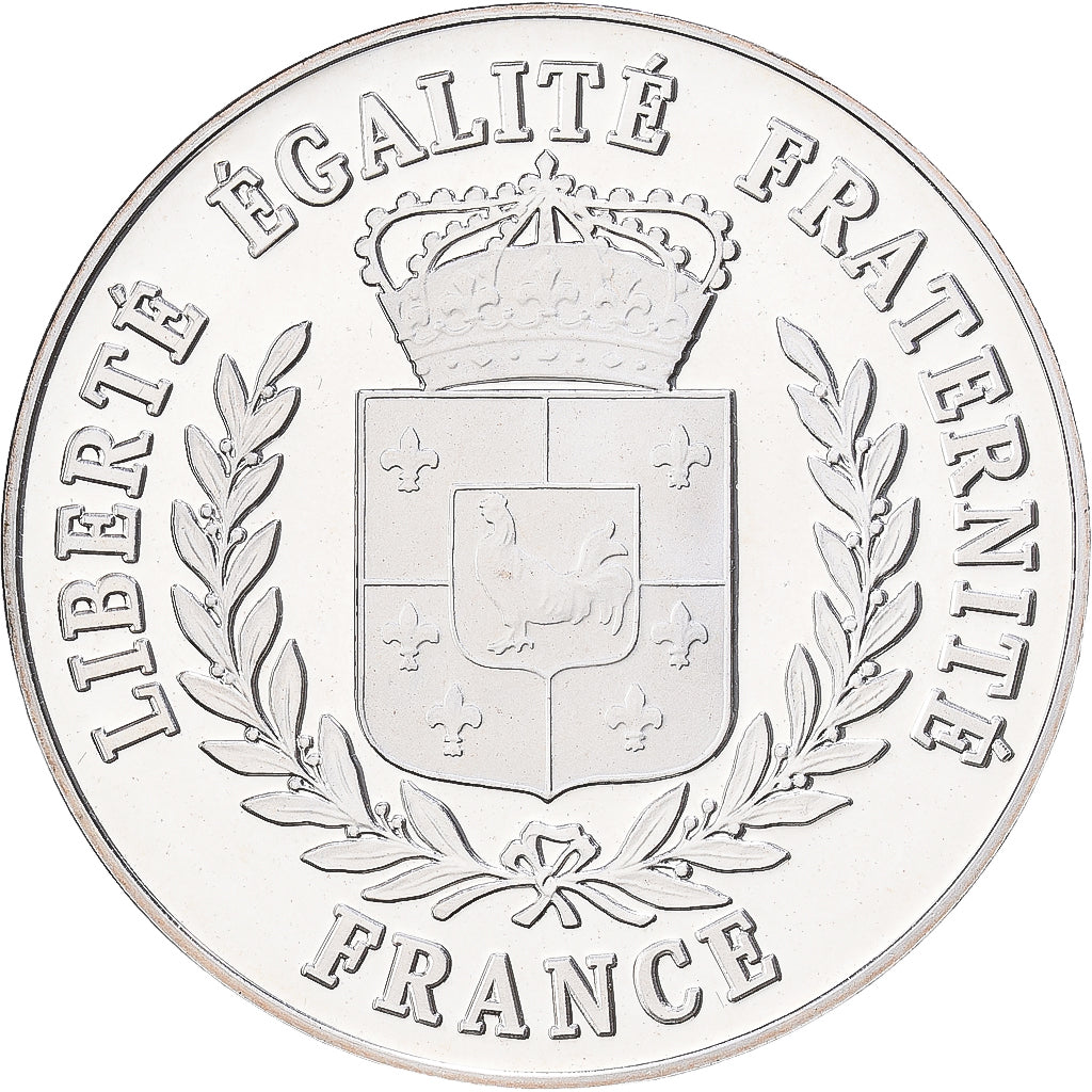France, Medal, Contes et Fables, Les Musiciens de Brême, Silver, MS(65-70)