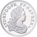 France, Medal, Reproduction de l'Ecu de Navarre, Louis XV, Silver, MS(65-70)