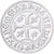 France, Médaille, Reproduction du Blanc Guénard, Charles VI, Argent, FDC