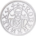 France, Médaille, Reproduction denier de Robert II, Argent, FDC
