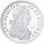 France, Médaille, Reproduction du Lis d'Argent 1656 Paris, Louis XIV, Argent