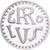 France, Médaille, Reproduction, Denier de Charlemagne, Argent, FDC