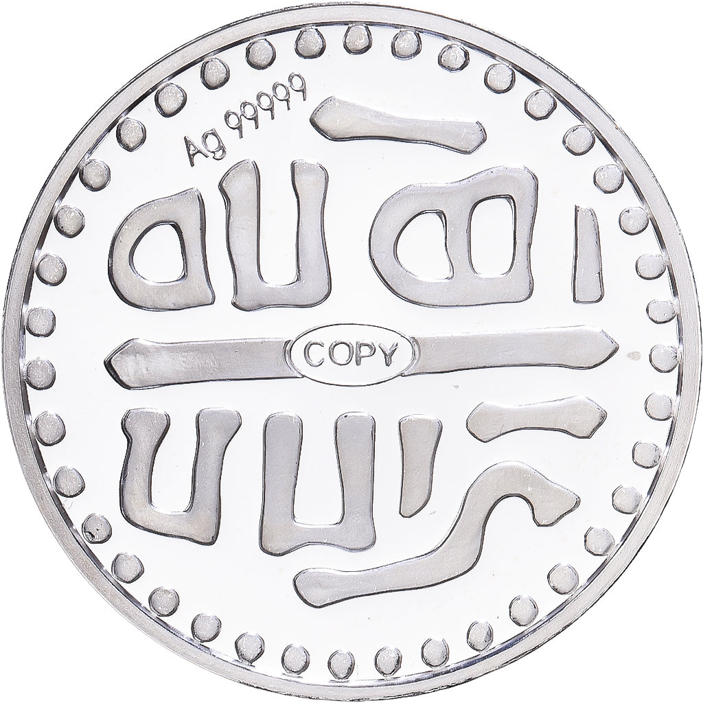 Frankreich, Medaille, Reproduction, Denier de Charlemagne, Silber, STGL