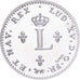 France, Médaille, Reproduction du Double Sol 1739, Louis XV, Argent, FDC