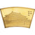 China, Medaille, Année du Rat, Copper Gilt, STGL