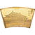China, Medaille, Année du Dragon, Copper Gilt, STGL