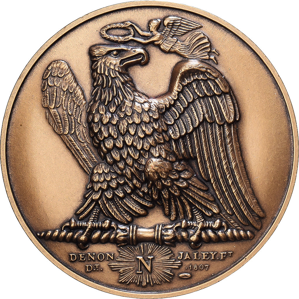 Francja, medal, Napoléon Ier, Bataille de Wagram (1809), Brązowy, Denon