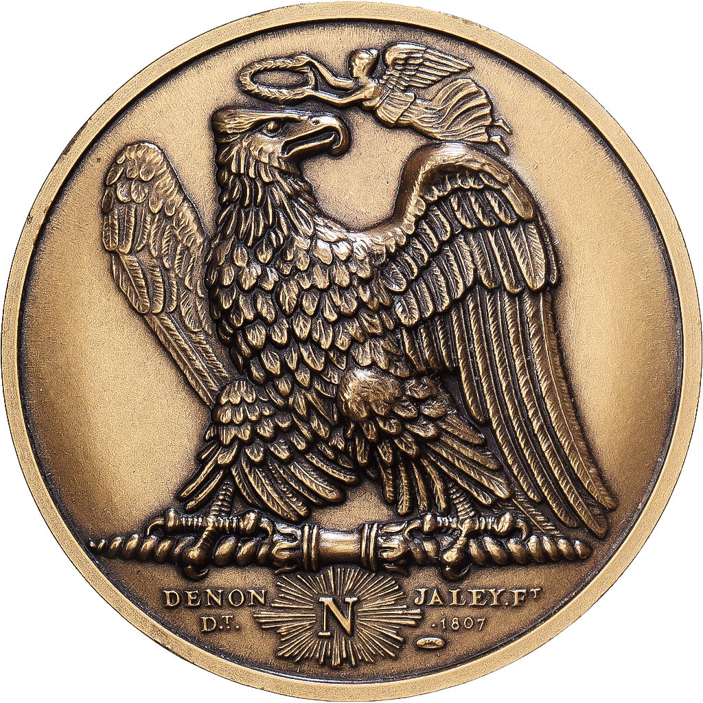 Frankrijk, Medaille, Napoléon Ier, Bataille de Lutzen, Bronzen, Denon, UNC-