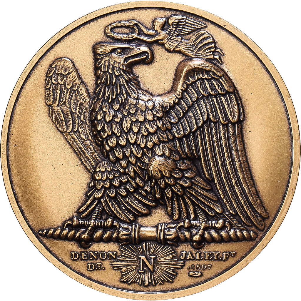Francia, medalla, Napoléon Ier et Joséphine, Bronce, Denon, SC
