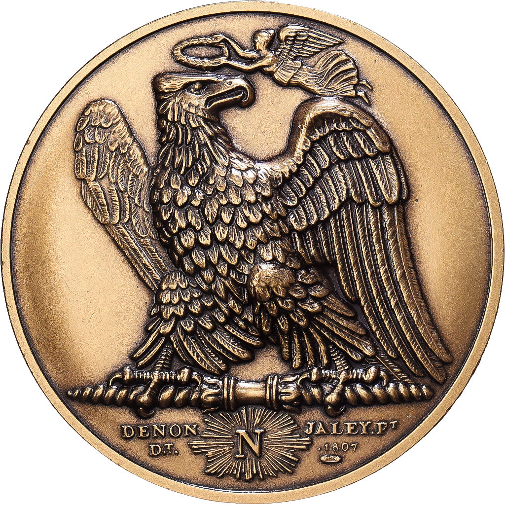 Frankrijk, Medaille, Napoléon Ier, Colonne de la Grande Armée, Bronzen, Denon